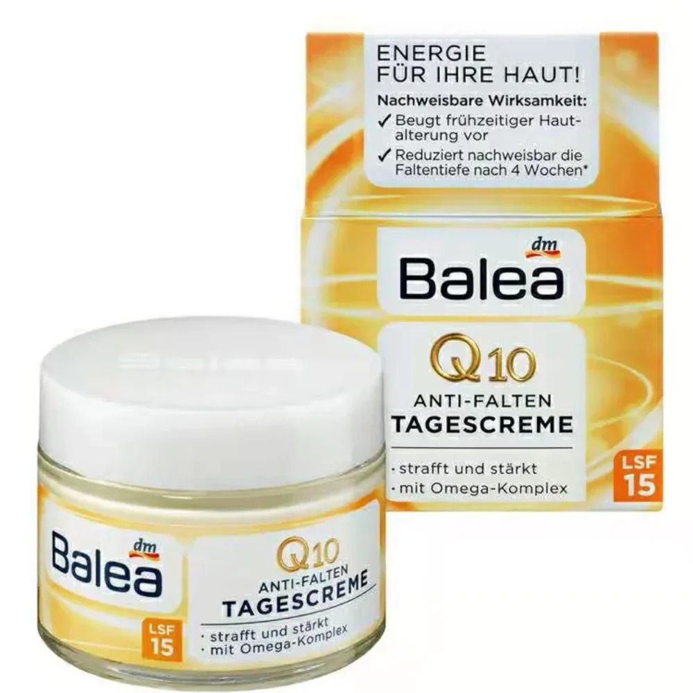 Coenzyme Q10 Cream - Дневной крем Balea с коэнзимом Q10,